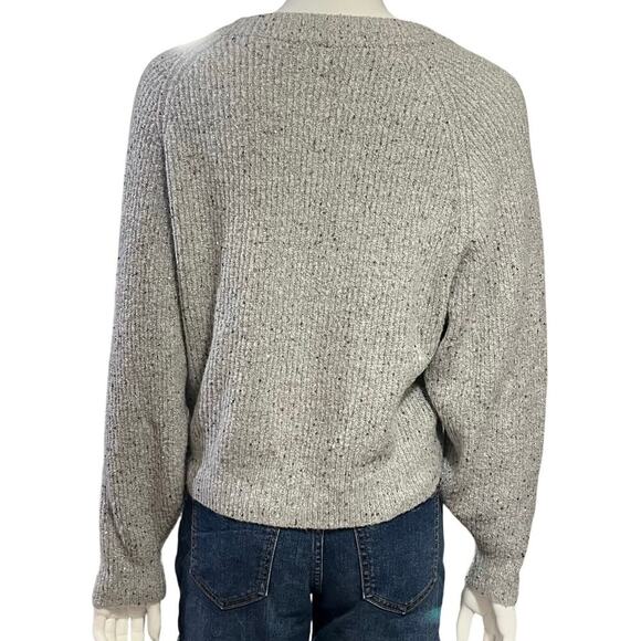 Express Womens Silver Shimmer Sweater Size XS - Picture 4 of 11